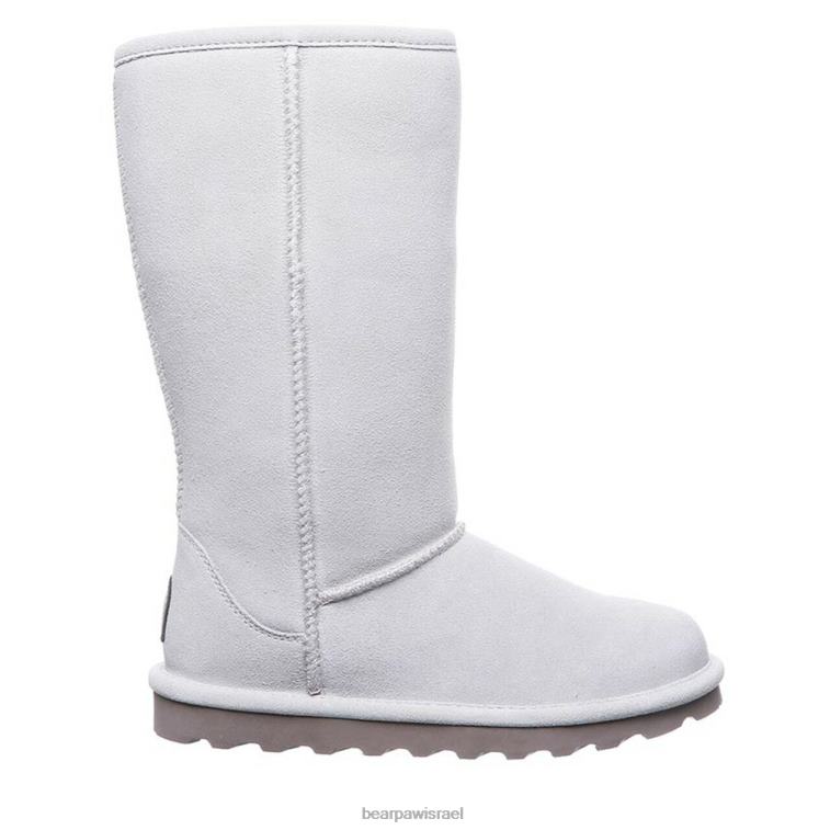 BEARPAW נשים elle גבוה רחב XB6J240 מגפיים לבן חורף