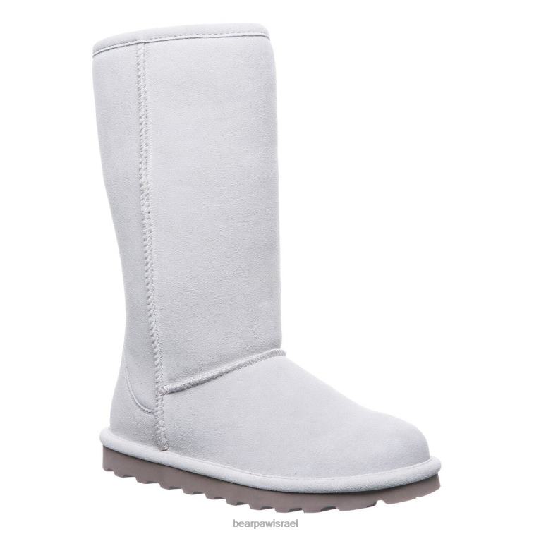 BEARPAW נשים elle גבוה XB6J243 מגפיים לבן חורף