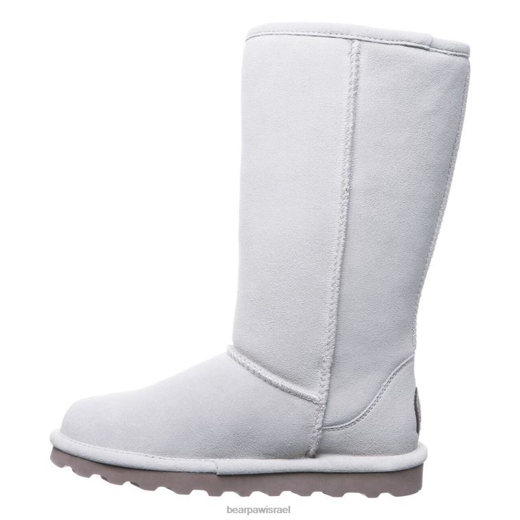 BEARPAW נשים elle גבוה XB6J243 מגפיים לבן חורף