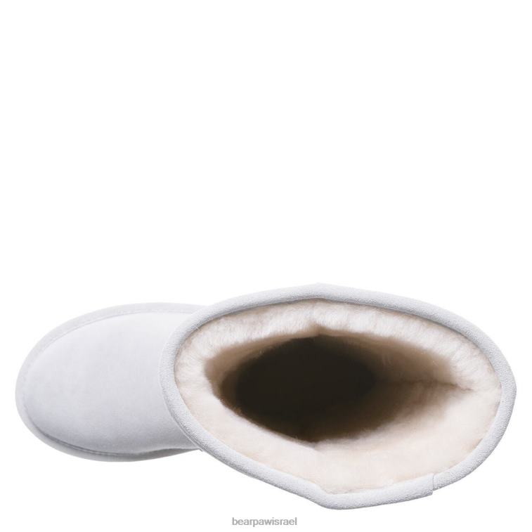 BEARPAW נשים elle גבוה XB6J243 מגפיים לבן חורף