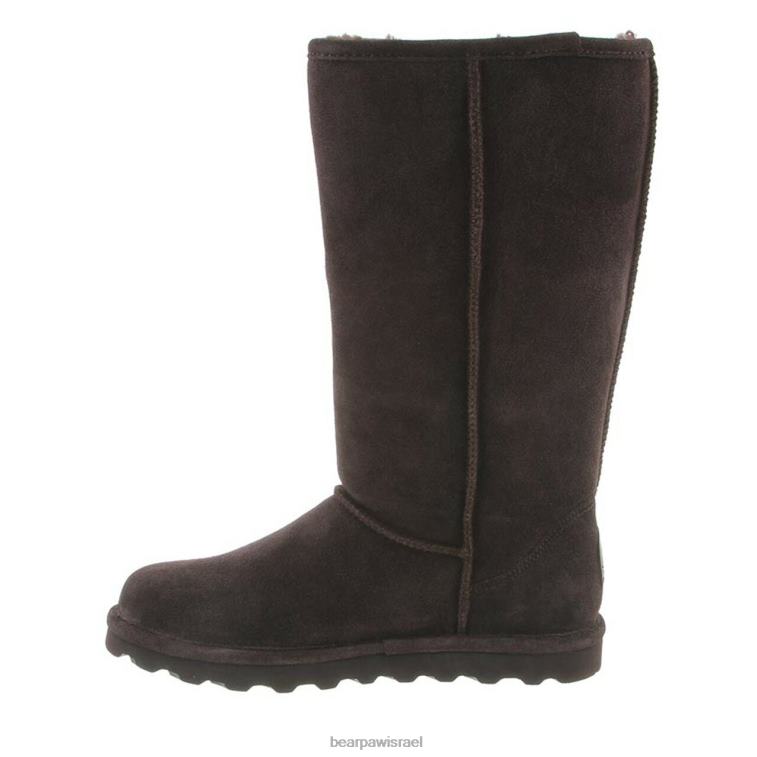 BEARPAW נשים elle גבוה XB6J244 מגפיים שוקולד
