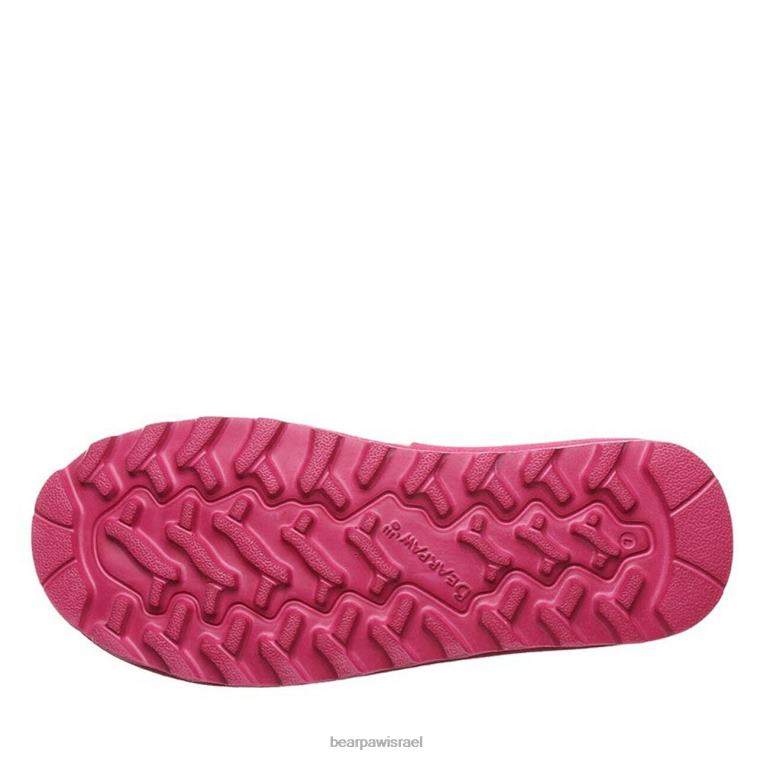 BEARPAW נשים elle קצר רחב XB6J251 מגפיים ורוד מסיבה