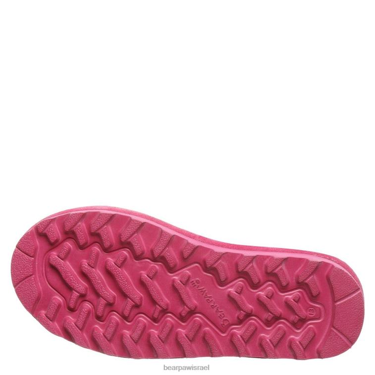 BEARPAW ילדים elle נוער XB6J589 מגפיים ורוד מסיבה