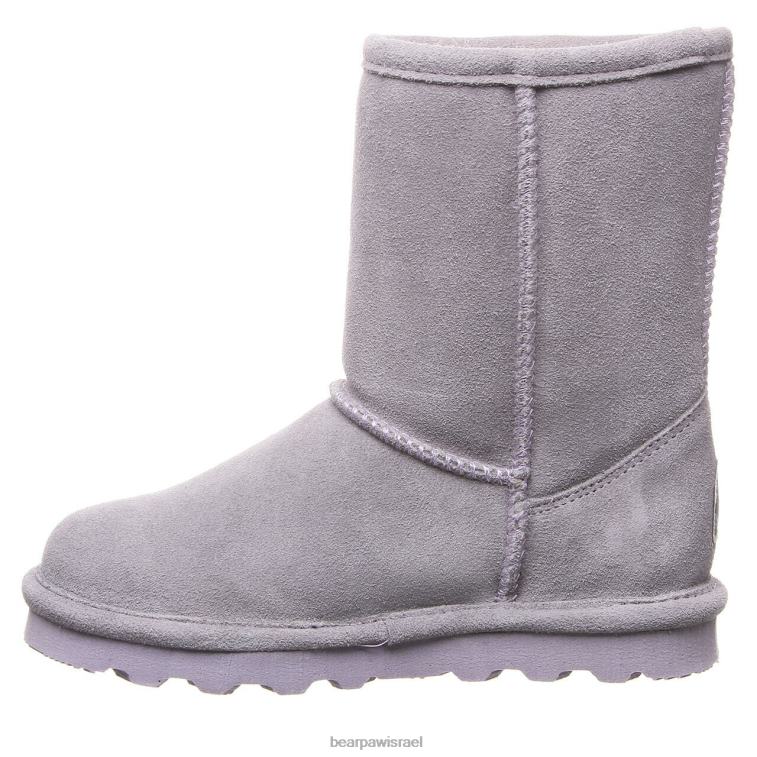 BEARPAW ילדים elle נוער XB6J591 מגפיים ערפל אפור