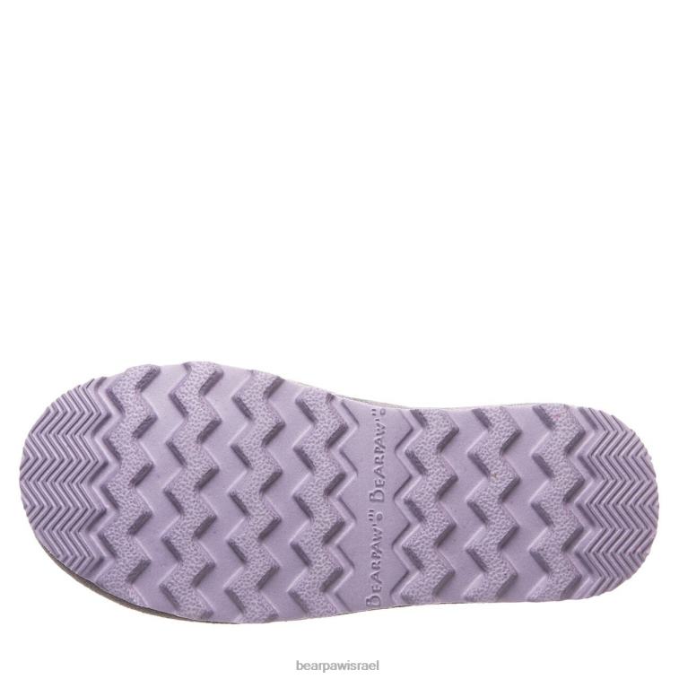 BEARPAW ילדים elle נוער XB6J591 מגפיים ערפל אפור