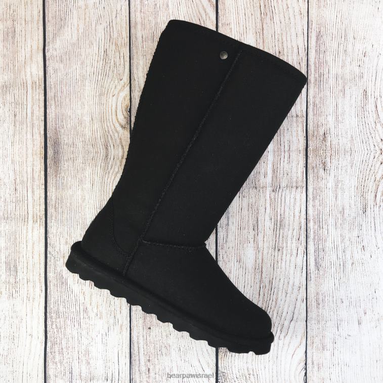 BEARPAW נשים elle tall טבעוני XB6J72 מגפיים שָׁחוֹר