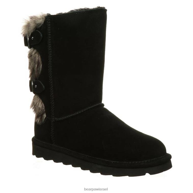 BEARPAW נשים eloise רחב XB6J63 מגפיים שָׁחוֹר