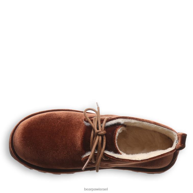 BEARPAW נשים skye XB6J158 מגפיים קטיפה כרמל