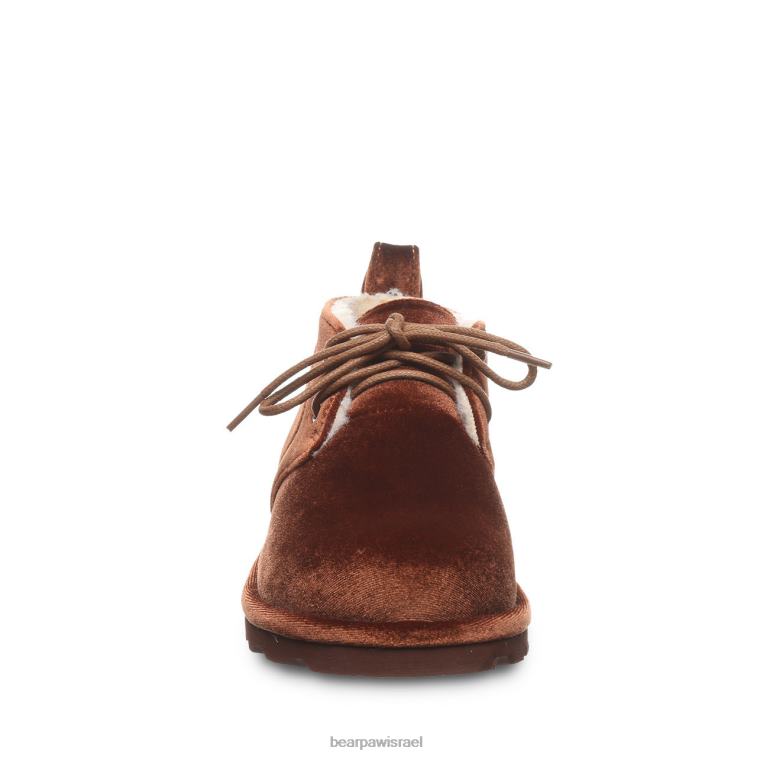 BEARPAW נשים skye XB6J158 מגפיים קטיפה כרמל